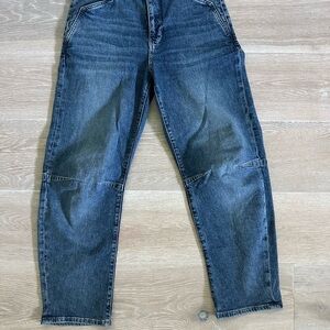 Pilcro Relaxed Fit Dark Blue Jeans